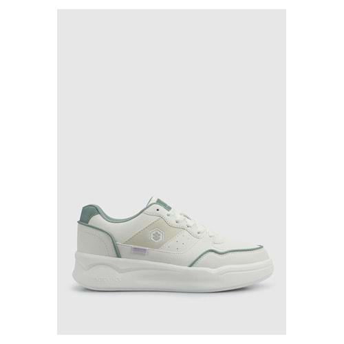 Lumberjack Fit Beyaz Kadın Sneaker