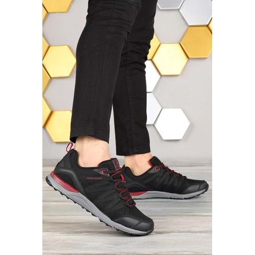 Lumberjack Siyah Dora Günlük Yürüyüş Koşu Erkek Spor Ayakkabı