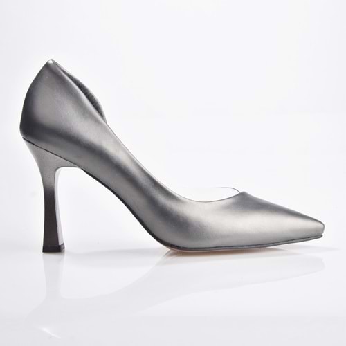 New Angel 653 Kadın Şeffaf Detaylı Klasik Stiletto