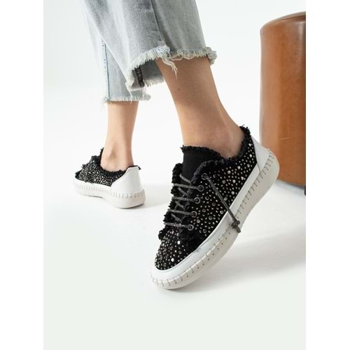 EK Park Moda K2410 Kadın Taşlı Casual Ayakkabı