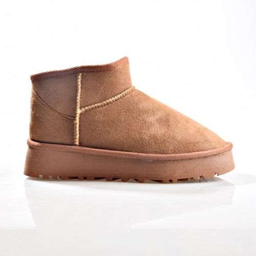 Kuum London K11Y02 Kadın İçi Tüylü Kısa Boy Ugg Bot
