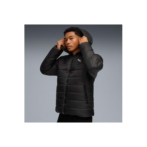 Puma 685211-01 Essentials Erkek Siyah Mont