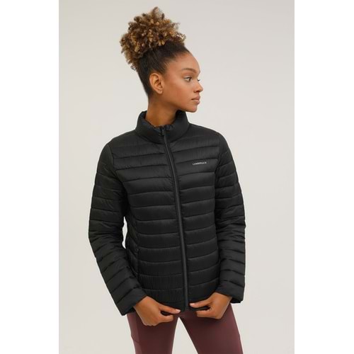 Lumberjack Padded Coat Sıyah Kadın Mont