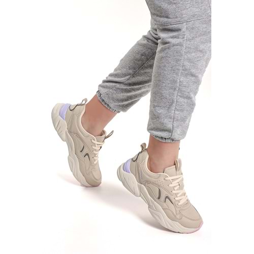 Lumberjack Dakota Pu Bağcıklı Günlük Kadın Spor Ayakkabı