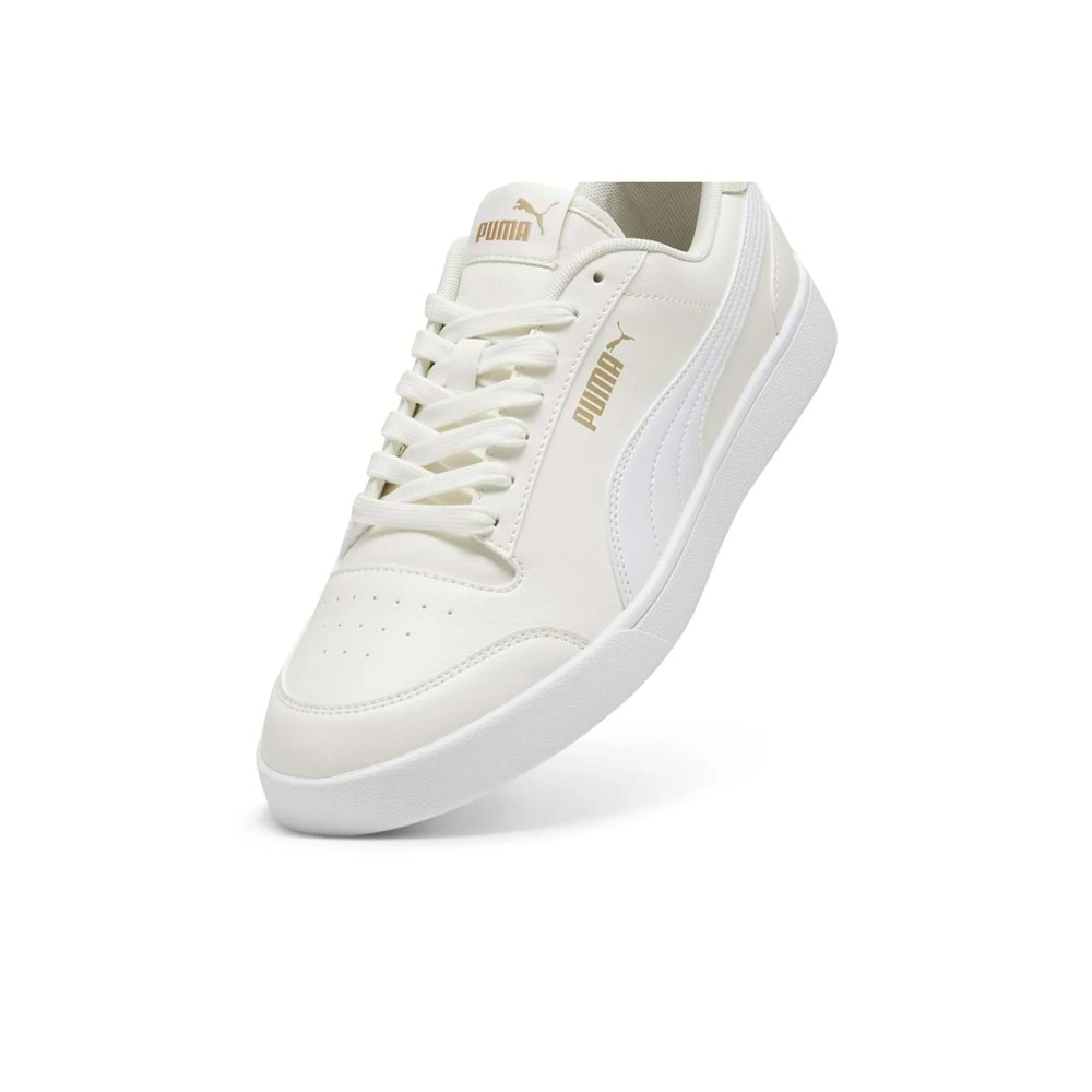 Puma 309668-36 Shuffle-Warm White-PUMA White-PUMA Gold