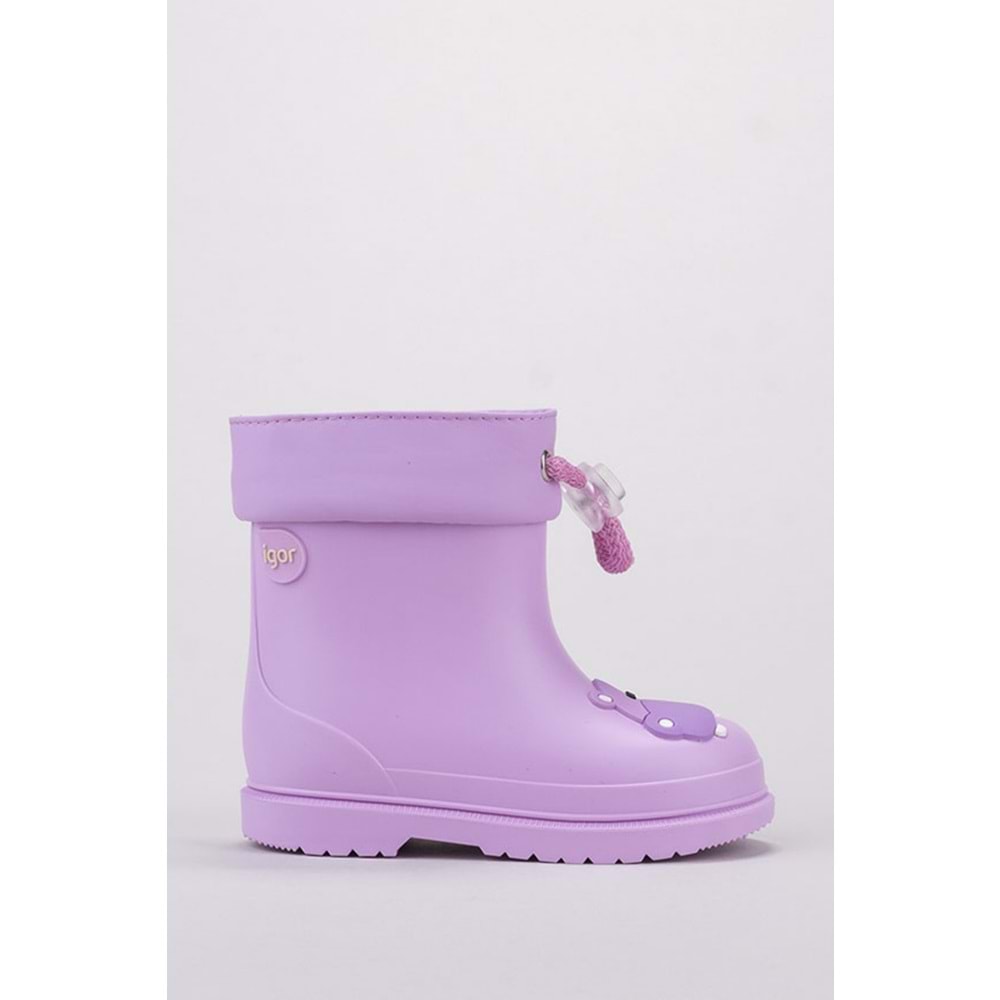 IGOR W10214-018 Bimbi Hipo Çocuk Mor Yağmur Çizmesi