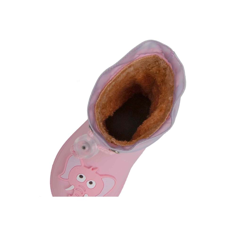 IGOR CC332-010 Bimbi Elefante Borreguito Kürklü Yağmur Çizmesi Pembe