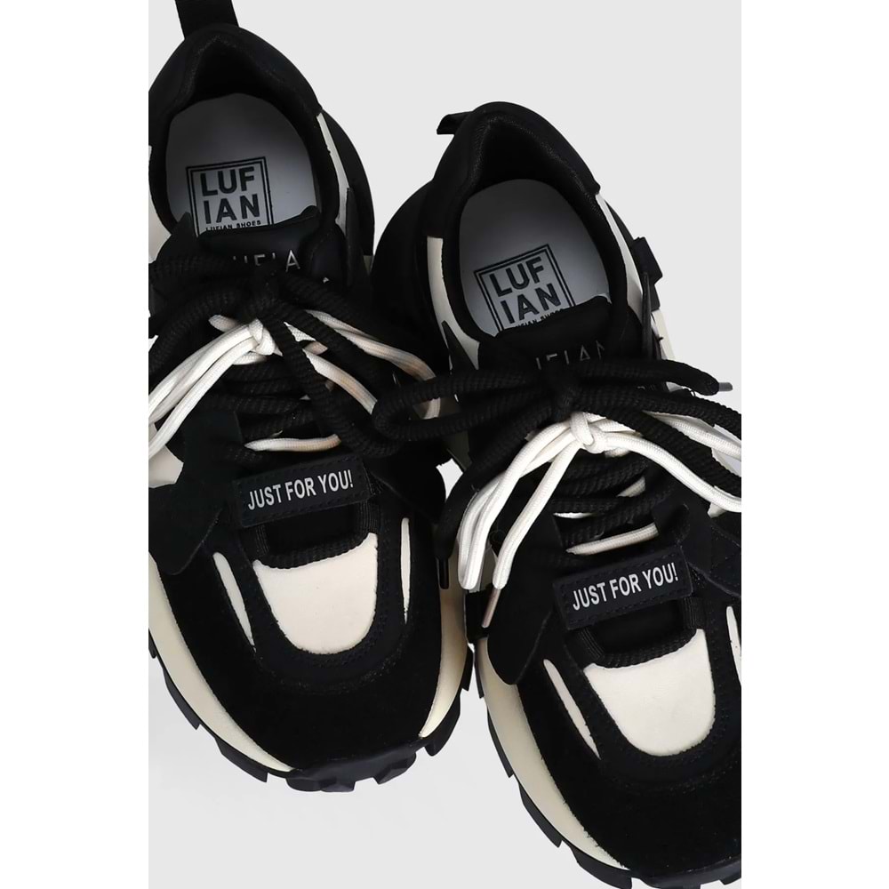 Lufian YK Kadın Sneaker Ayakkabı Siyah