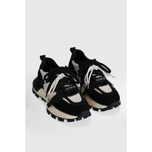 Lufian YK Kadın Sneaker Ayakkabı Siyah