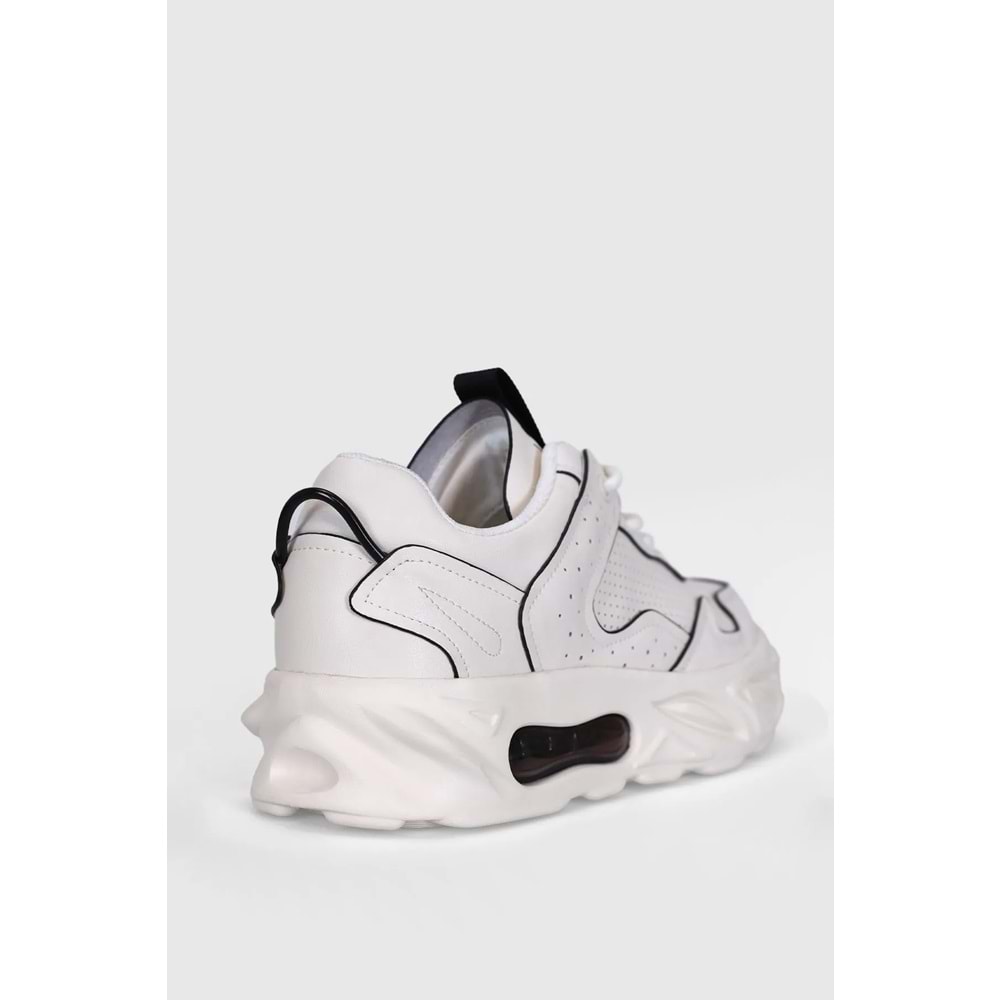 Lufian Ralf Erkek Sneaker Ayakkabı Beyaz
