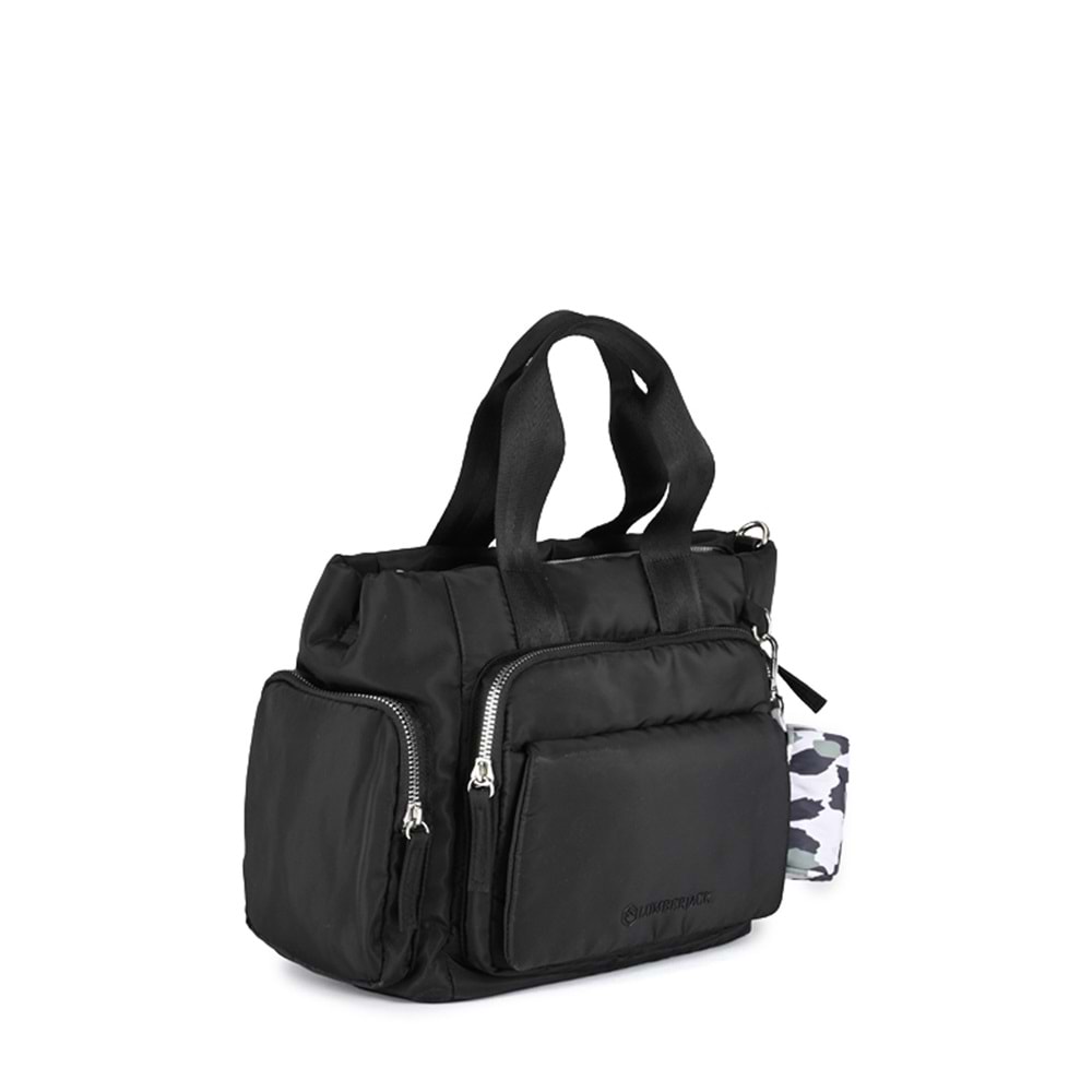 Lumberjack PRST COKCEPLI KL 5PR Siyah Kadın Kol Çantası