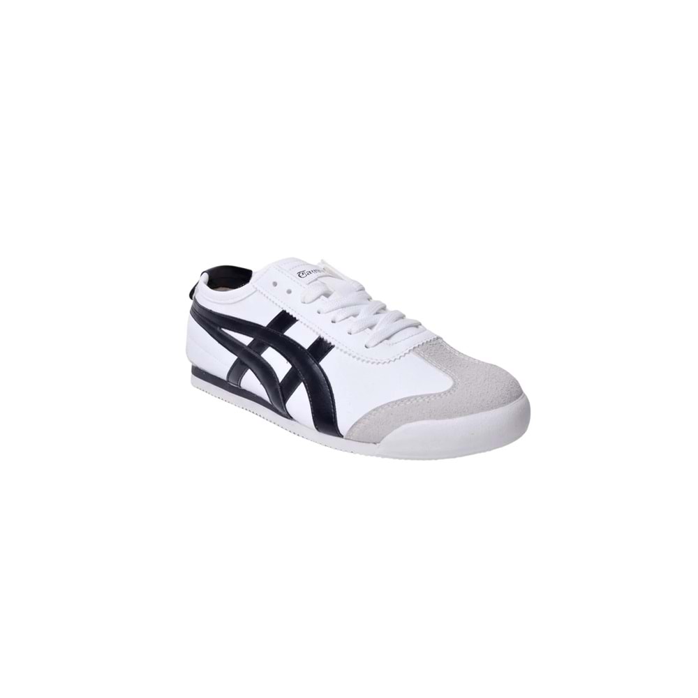 eTayger 2054 Unisex Beyaz Siyah Spor Ayakkabı