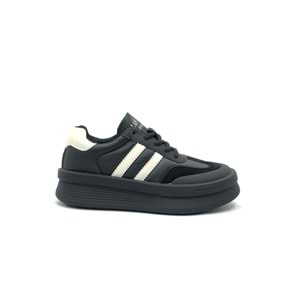 Lufian 122230019 Chrıstına Sneaker Unisex Deri Spor Ayakkabı SİYAH
