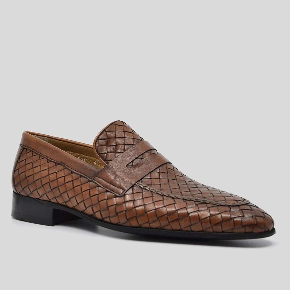 Fosco 2090 Erkek Örgülü Neolit Taban Klasik Ayakkabı