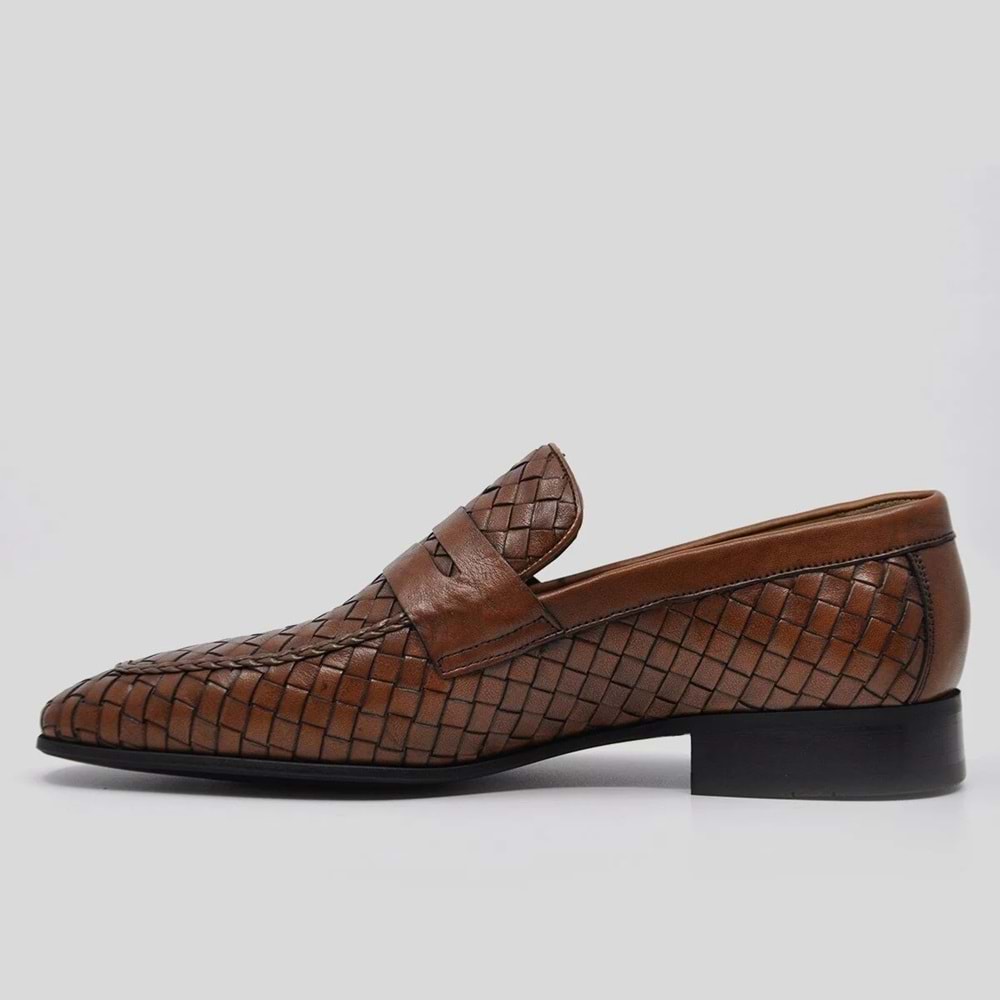 Fosco 2090 Erkek Örgülü Neolit Taban Klasik Ayakkabı