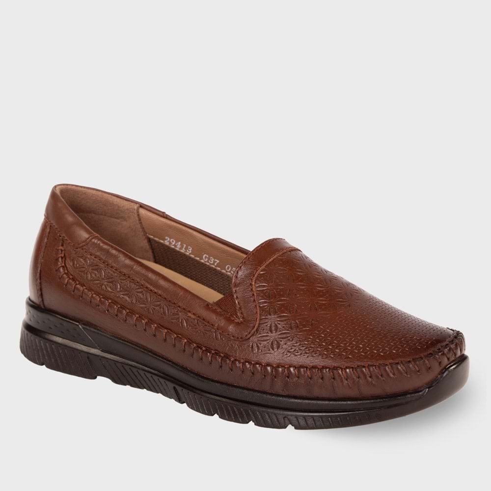 Forelli 29413 Eterna Ortopedik Hakiki Deri Kadın Günlük Ayakkabı