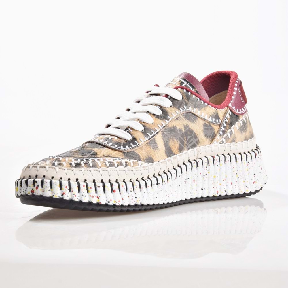 EK Ms Baccio 6013 Kadın Hakiki Deri Casual Ayakkabı