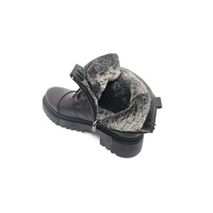 EK 24 Kadın Hakiki Deri Dikişli Postal Bot