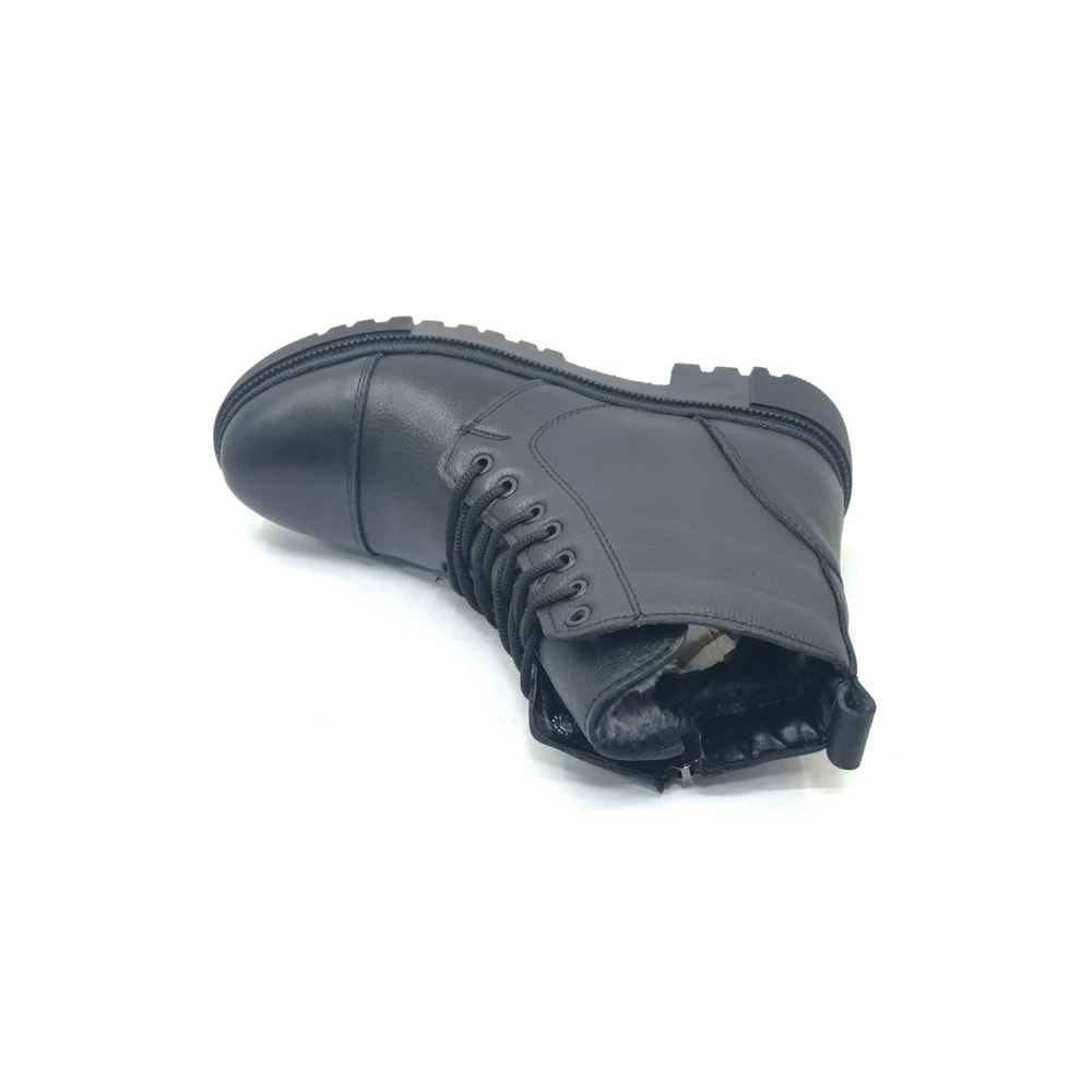 EK 24 Kadın Hakiki Deri Dikişli Postal Bot