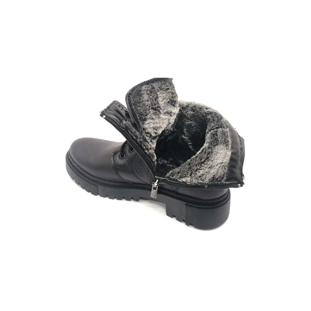 EK 25 Kadın Hakiki Deri Postal Bot