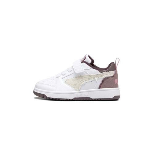Puma 402778-02 Rebound V6Lomıd90Sac Çocuk Spor Ayakkabı