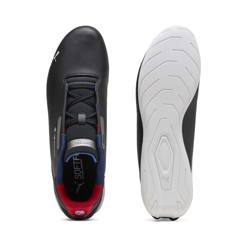 Puma 308359-03 Bmw Mms Drift Cat Decima 2.0 Sneaker Erkek Spor Ayakkabı Siyah-beyaz